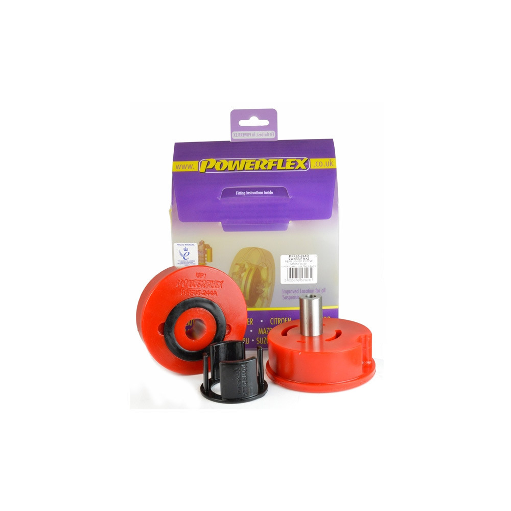 Silent block Powerflex Motorhalterung hinten unten Volkswagen Golf 2 Diesel (1 Stück) - PF-F85244R - PFF85-244R - 5055676531032