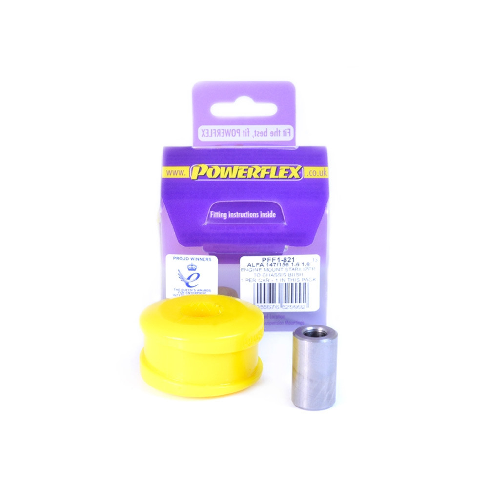 Powerflex Bushing Engine Mount to Chassis Bush Alfa 147/156/GT (1 Piece) - PF-F01821 - PFF1-821 - 5055676529992