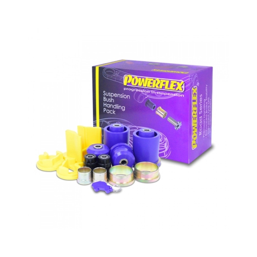 Silent Bloc Powerflex pack Dreieckslenker vorne/hinten Renault Megane 2 RS225 - PF-60K-1003 - PF60K-1003 - 5055676533586