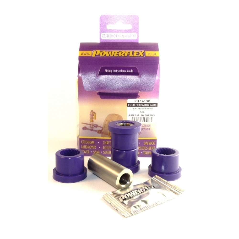 Silent Bloc Powerflex Forcella Anteriore Ford Fiesta 7 Dopo 2008 (2 Pezzi) - PF-F191501-2 - PFF19-1501 - 5055676503084