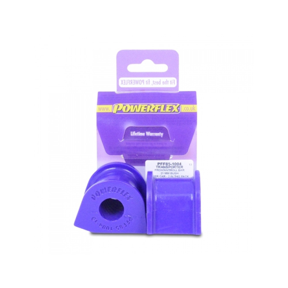 Silent Bloc Powerflex Anti-Roll-Lager 19mm Volkswagen T3 (2 Stück) - PF-F85100419-2 - PFF85-1004-19 - 5055676510198
