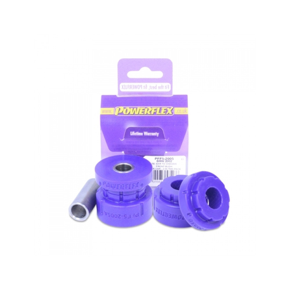 Silent Bloc Powerflex Arrière Barre Stabilisatrice BMW 1502-2002 x2 - PF-F52005-2 - PFF5-2005 - 5055676535276