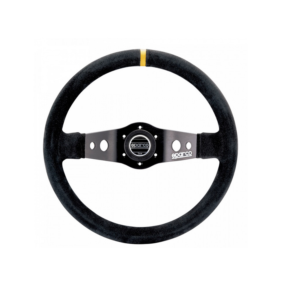 Volante Sparco R215 Pelle scamosciata nero - 015R215CSN - 015R215CSN - 8033280067441
