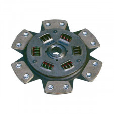 Disque Embrayage métal fritté amorti Helix Mitsubishi Evo 10 diamètre 240/25.4x23 6patins