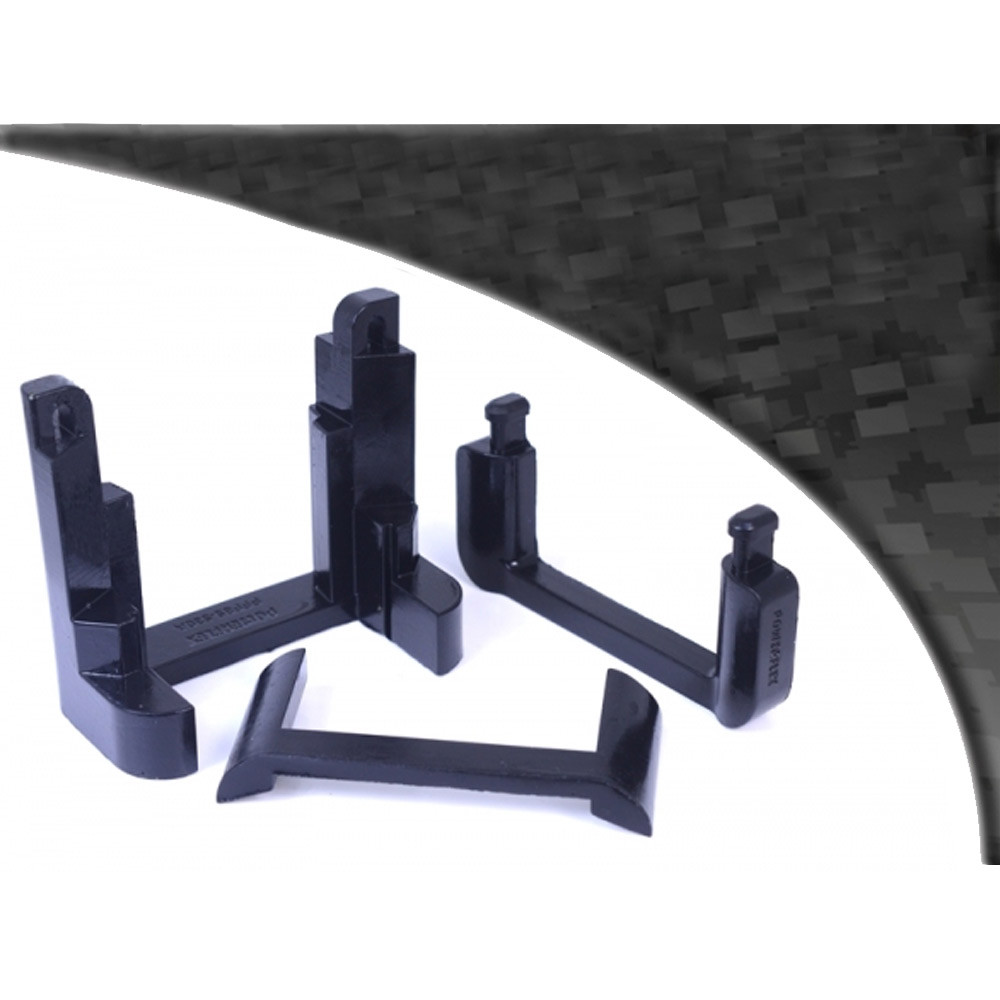 Boccola Powerflex Black Insert supporto Trasmissione Volkswagen Golf 5 (2003-2009) - PF-F85530N - PFF85-530BLK - 5055676510952