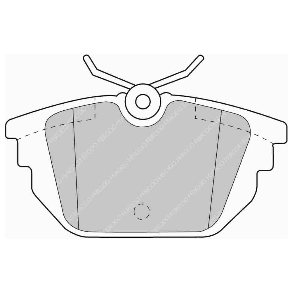 Plaquettes de frein Ferodo DS Performance arrière pour ALFA ROMEO 145 1.4 i.e. 07.94 - 12.96 étrier LUCAS/TRW - F-DS1113P - FDS1113 - 3661768789407