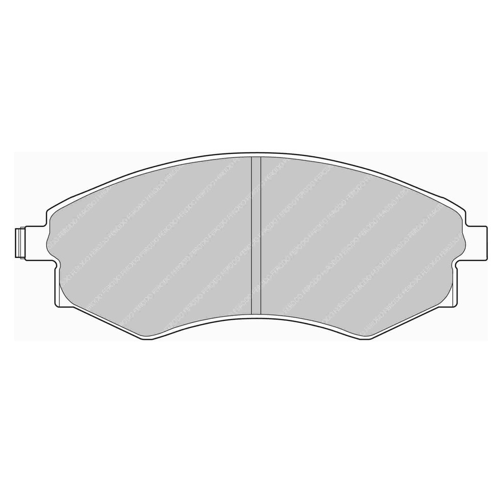 Plaquettes de frein Ferodo DS Performance avant pour HYUNDAI Coupe 1.6 16V 03.98 - 04.02 étrier AKEBONO - F-DS600P - FDS600 - 3661768790526
