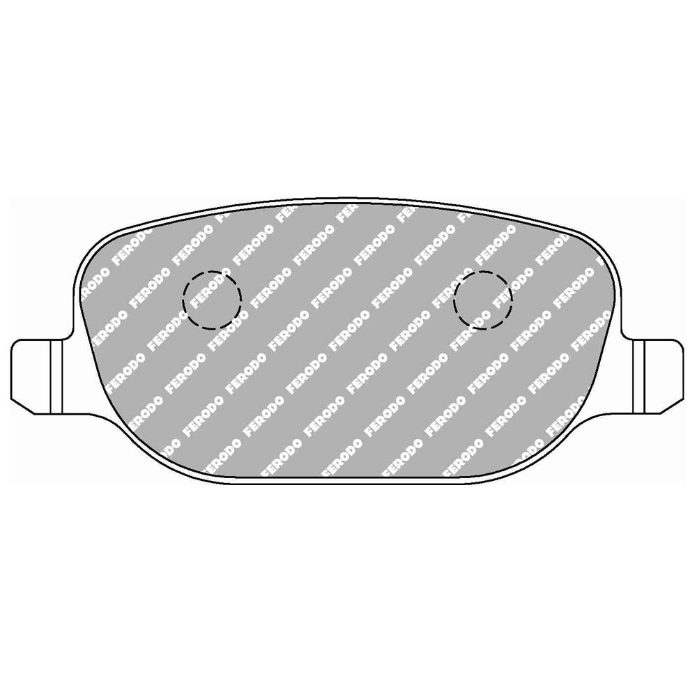 Ferodo DS Performance brake pads rear for ALFA ROMEO 159 1.9 1.9 JTS 09.05 - 11.11 caliper LUCAS/TRW - F-DS1795P - FDS1795 - 3661768790021