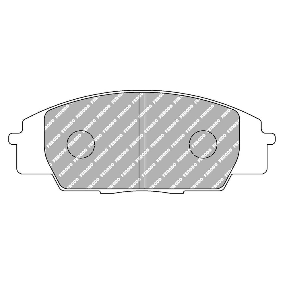 Plaquettes de frein Ferodo DS Performance avant pour HONDA Civic 1.7 CTDi 01.02 - 09.05 étrier SUMITOMO - F-DS1444P - FDS1444 - 3661768789728