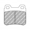 Pastiglie freno posteriore Ferodo DS Performance per OPEL Astra 1.8 i 16V 06.93 - 01.98 pinza ATE