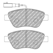 Bremsbeläge Ferodo DS Performance vorne für FIAT 500 1.4 16V 01.07 - Bremssattel BOSCH