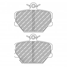 Ferodo DS Performance brake pads front for SMART CABRIO 0.8 CDI 03.01 - 01.04 caliper BOSCH