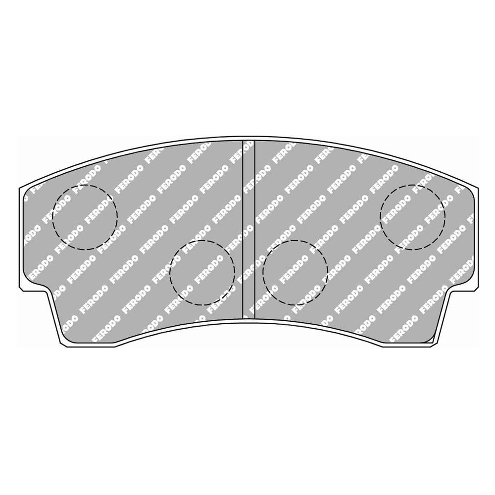 Pastiglie freno anteriori Ferodo DS Performance per PEUGEOT 206 1.6 XS 01.98 - 12.00 - F-DSR219P - FDSR219 - 3661768791059