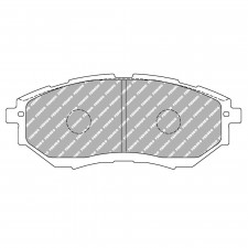Pastiglie freno anteriori Ferodo DS Performance per SUBARU Forester 2.0 XT 03.13 - pinza AKEBONO
