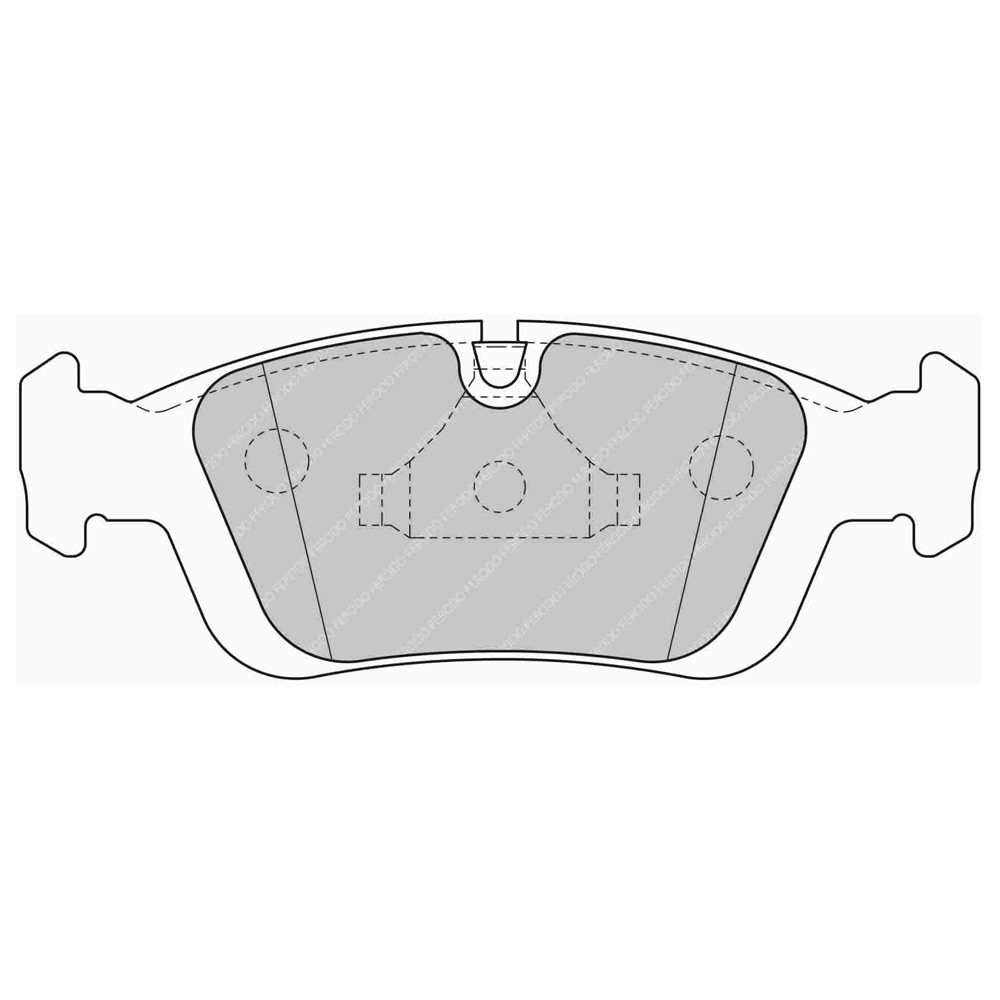 Ferodo DS Performance Bremsbeläge vorne für BMW 3 Series 323 i 2.5 03.95 - 02.98 Bremssattel ATE - F-DS1300P - FDS1300 - 3661768789506