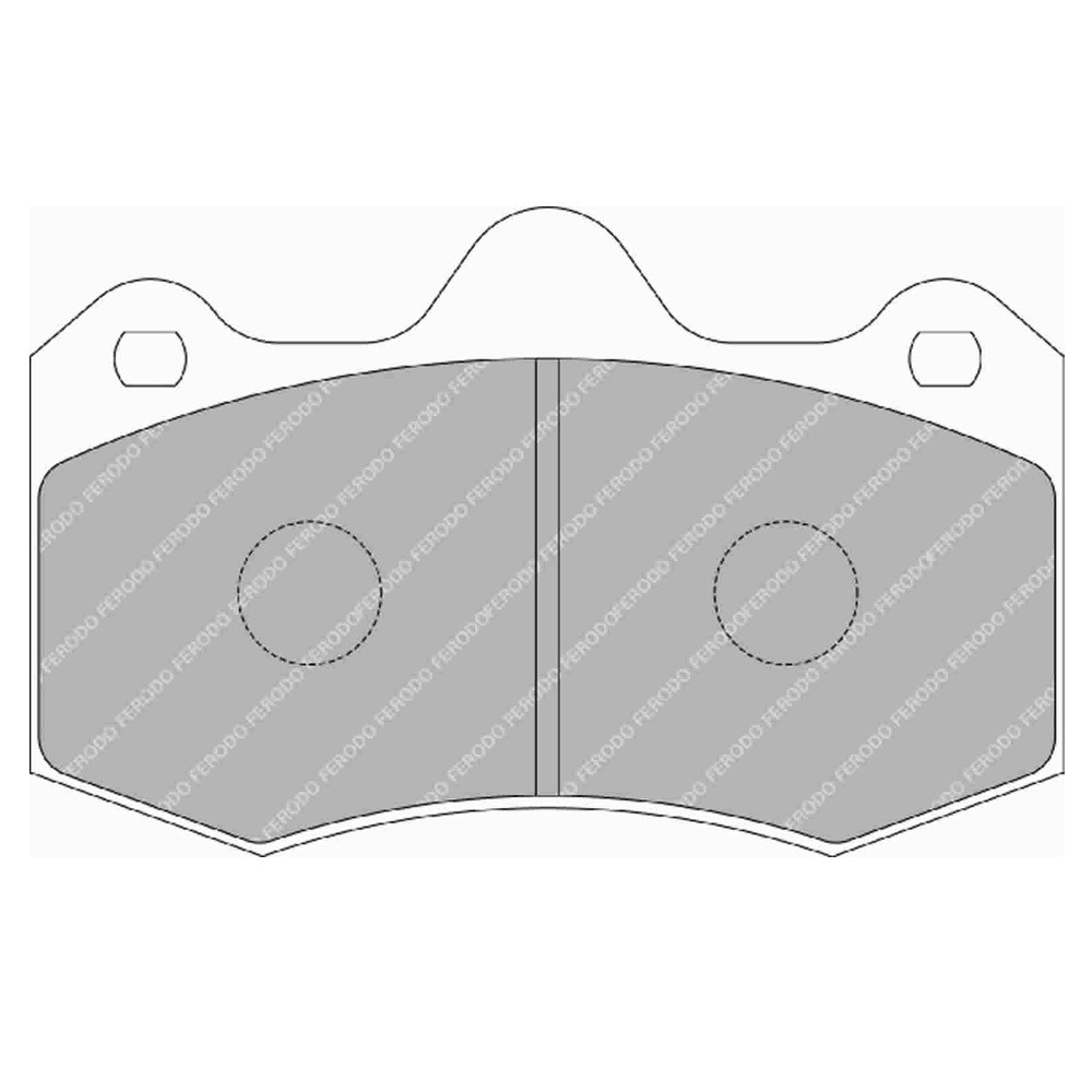 Plaquettes de frein Ferodo DS Performance arrière pour HOLDEN Commodore VE 3.6 V6,6.0 V8 01.06 -  étrier AP RACING - F-DSR3083P - FDSR3083 - 3661768791134