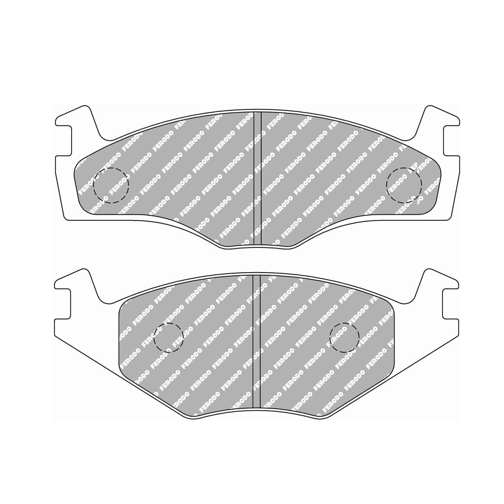 Pastiglie freno anteriori Ferodo DS Performance per ROVER 100 114 D 10.92 - 12.94 pinza KELGATE - F-DS392P - FDS392 - 3661768790144