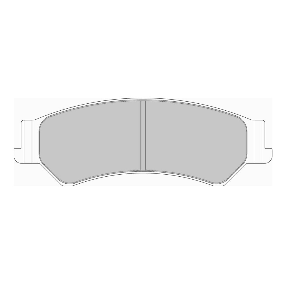 Ferodo DS Performance brake pads FDSE6013 DS PERF - F-DSE6013P - FDSE6013 - 3661768790991