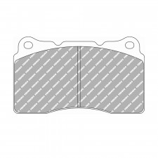 Ferodo DS Performance brake pads front for ALFA ROMEO Giulietta 1.4 BiFuel 12.11 -  caliper BREMBO