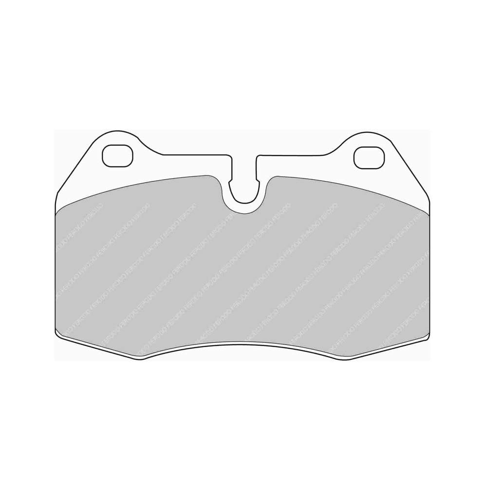 Ferodo DS Performance brake pads front for BMW 7 Series 725 tds 04.96 - 11.01 caliper BREMBO - F-DS998P - FDS998 - 3661768790915
