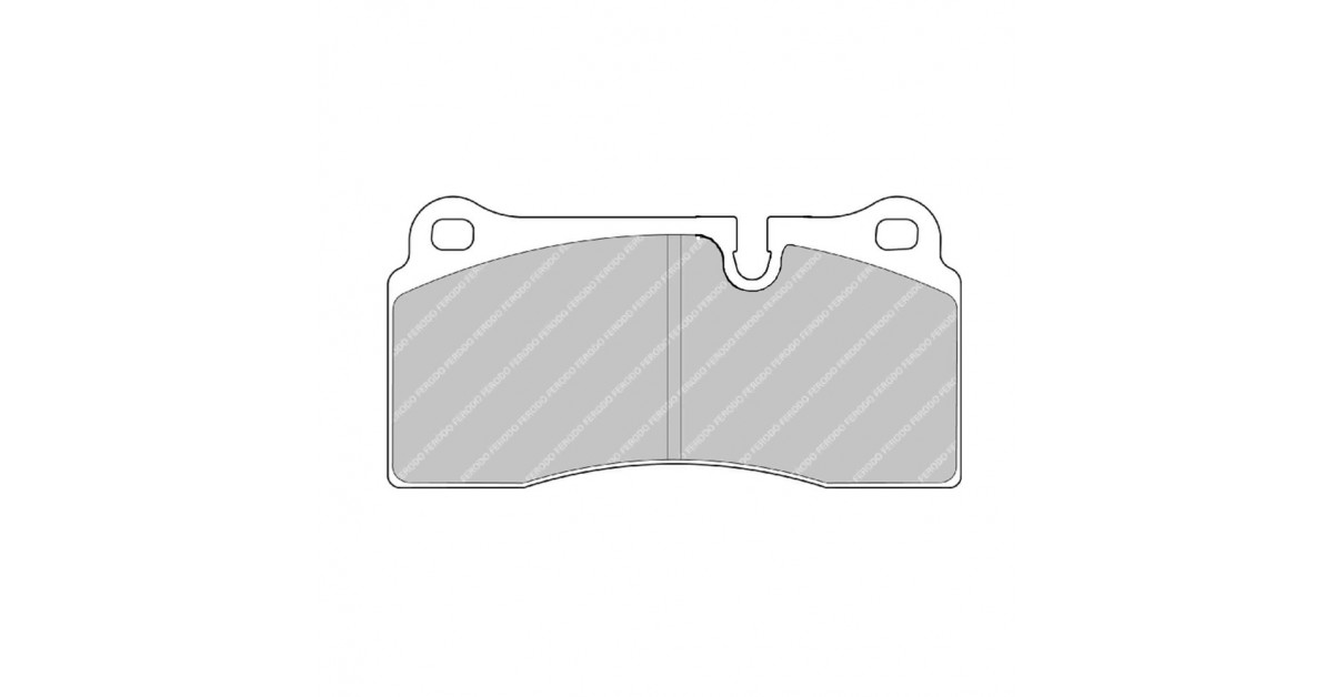 Ferodo DS Performance brake pads rear for AUDI R8 4.2 FSI quattro 04.07 - 09.10 caliper BREMBO