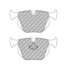 Ferodo DS Performance brake pads rear for BMW M3 M3 3.2 10.95 - 04.99 caliper ATE