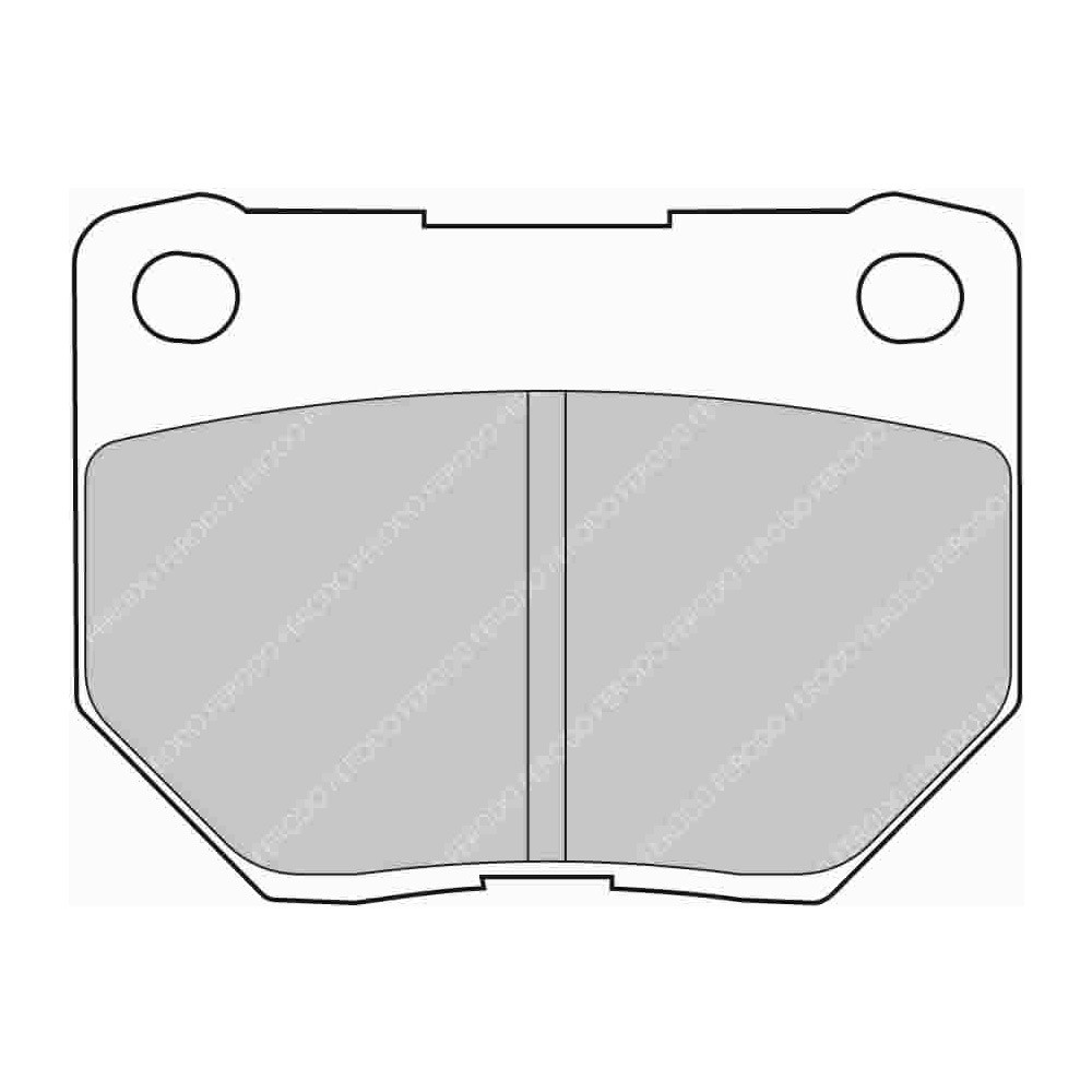 Plaquettes de frein Ferodo DS Performance arrière pour NISSAN 300 ZX 3.0 Z31 , Z32 01.89 - 01.01 - F-DS1372P - FDS1372 - 3661768789643