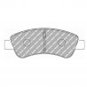 Pastiglie freno anteriori Ferodo DS Performance per CITROEN Berlingo 1.1 i 07.96 - pinza LUCAS/TRW