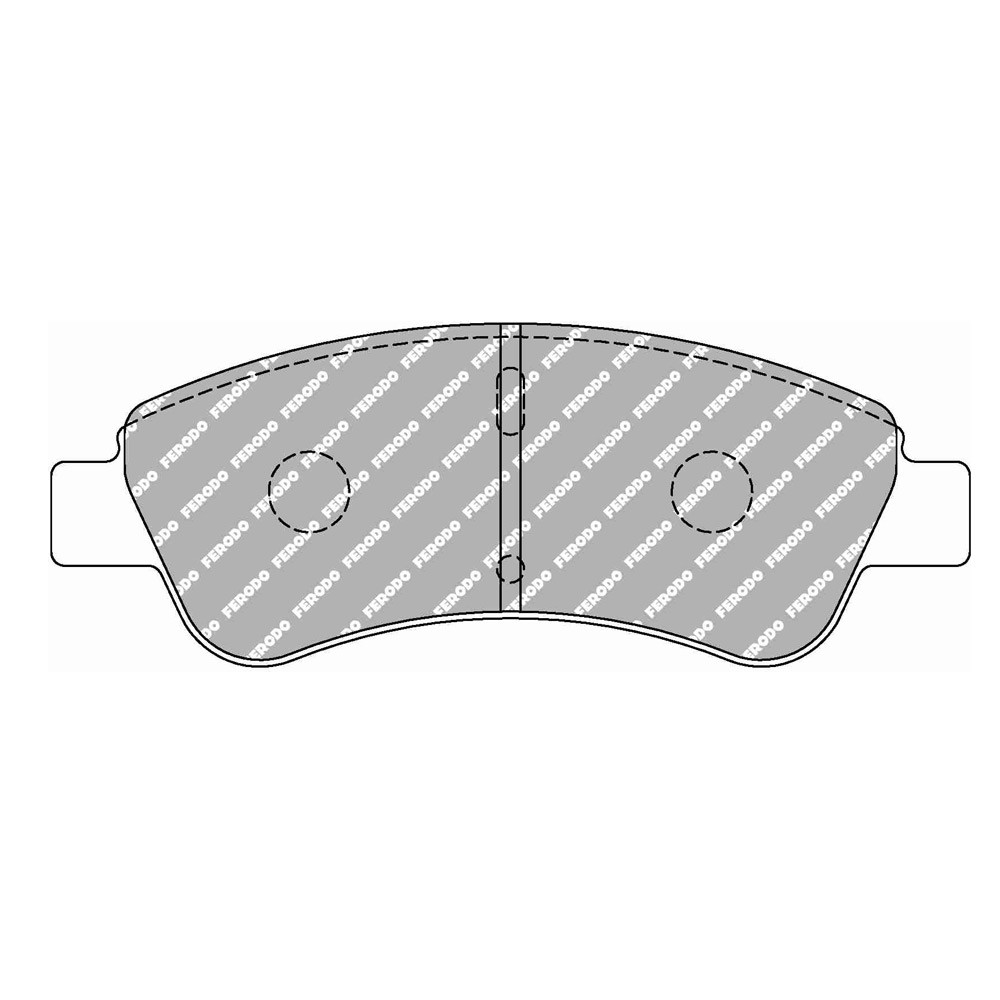 Plaquettes de frein Ferodo DS Performance avant pour CITROEN Berlingo 1.1 i 07.96 -  étrier LUCAS/TRW - F-DS1399P - FDS1399 - 3661768789681