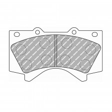Pastiglie freno anteriori Ferodo DS Performance per LEXUS LX 570 11.07 - pinza ADVICS