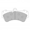 Ferodo DS Performance brake pads front for PORSCHE CAYENNE 3.0 TDI 02.09 -  caliper BREMBO