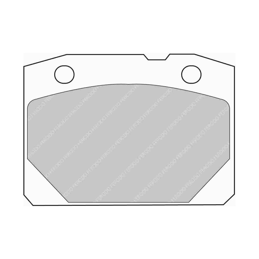 Ferodo DS Performance brake pads front for LADA 1200-1600 1200 L/S 01.70 - 06.86 caliper BENDIX - F-DS96P - FDS96 - 3661768790885