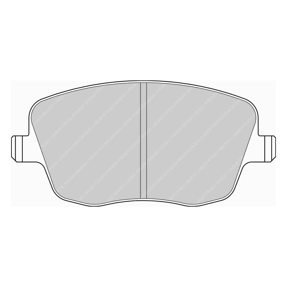Ferodo DS Performance brake pads front for SEAT CORDOBA 1.4 16V 09.02 -  caliper ATE - F-DS1419P - FDS1419 - 3661768789698