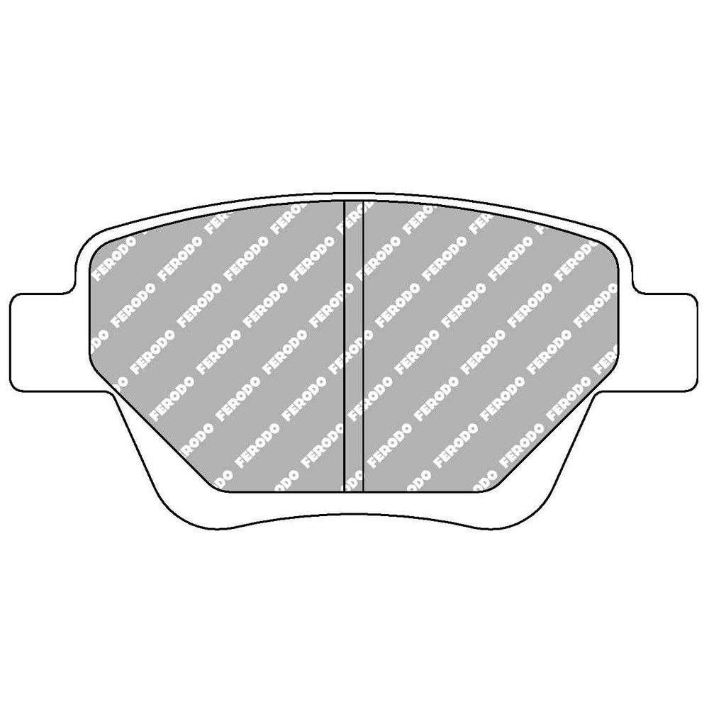 Plaquettes de frein Ferodo DS Performance arrière pour AUDI A3 1.8 TFSI quattro 07.08 - 08.12 étrier BOSCH - F-DS4316P - FDS4316 - 3661768790267
