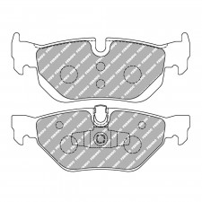 Pastiglie freno posteriori Ferodo DS Performance per BMW Serie 1 120d Coupe' 10.07 - pinza ATE
