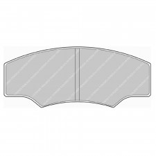 Plaquettes de frein Ferodo DS Performance F-DSR218P