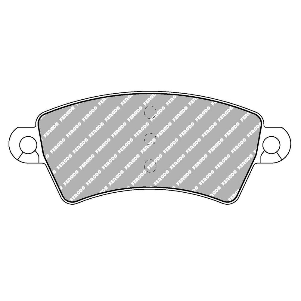 Ferodo DS Performance brake pads front for CITROEN XSARA 2.0 HDi 90 02.99 - 03.05 caliper LUCAS/TRW - F-DS1370P - FDS1370 - 3661768789636