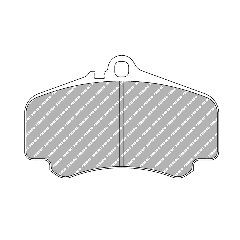 Plaquettes de frein Ferodo DS Performance arrière pour PORSCHE 911 Carrera GT2 01.00 -  étrier BREMBO - F-DS1438P - FDS1438 - 3661768789711