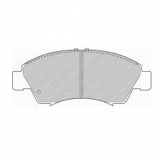 Ferodo DS Performance Bremsbeläge vorne für HONDA Civic 1.5 i 16V 10.91 - 11.95 AKEBONO Bremssattel