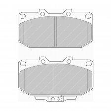 Plaquettes de frein Ferodo DS Performance avant pour NISSAN 200 SX 2.0 i 16V Turbo 10.93 - 12.99 étrier SUMITOMO