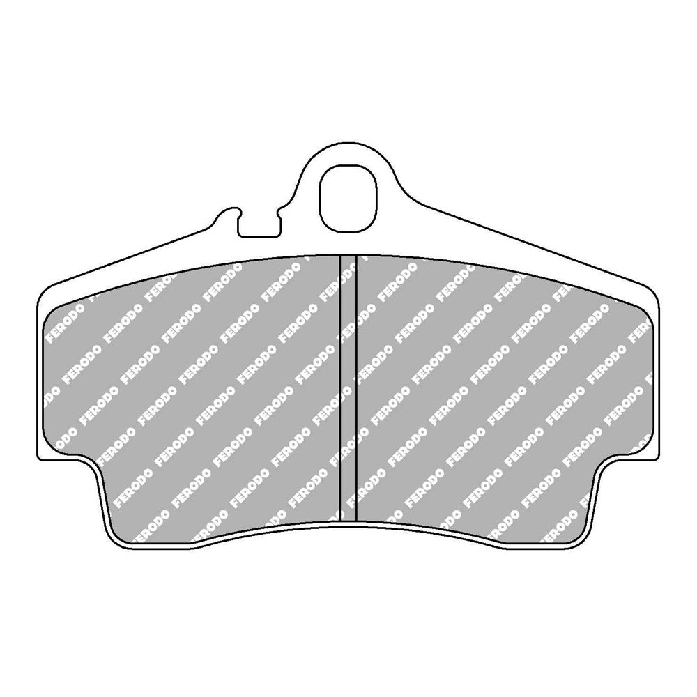 Ferodo DS Performance brake pads rear for PORSCHE Boxster 02. Mai 09.96 - 08.99 caliper BREMBO - F-DS1308P - FDS1308 - 3661768789537