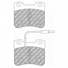 Ferodo DS Performance brake pads front for CITROEN AX 1.3 Sport 04.87 - 12.88 caliper ATE