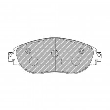 Pastiglie freno anteriori Ferodo DS Performance per AUDI A3 S3 quattro 02.13 - pinza LUCAS/TRW