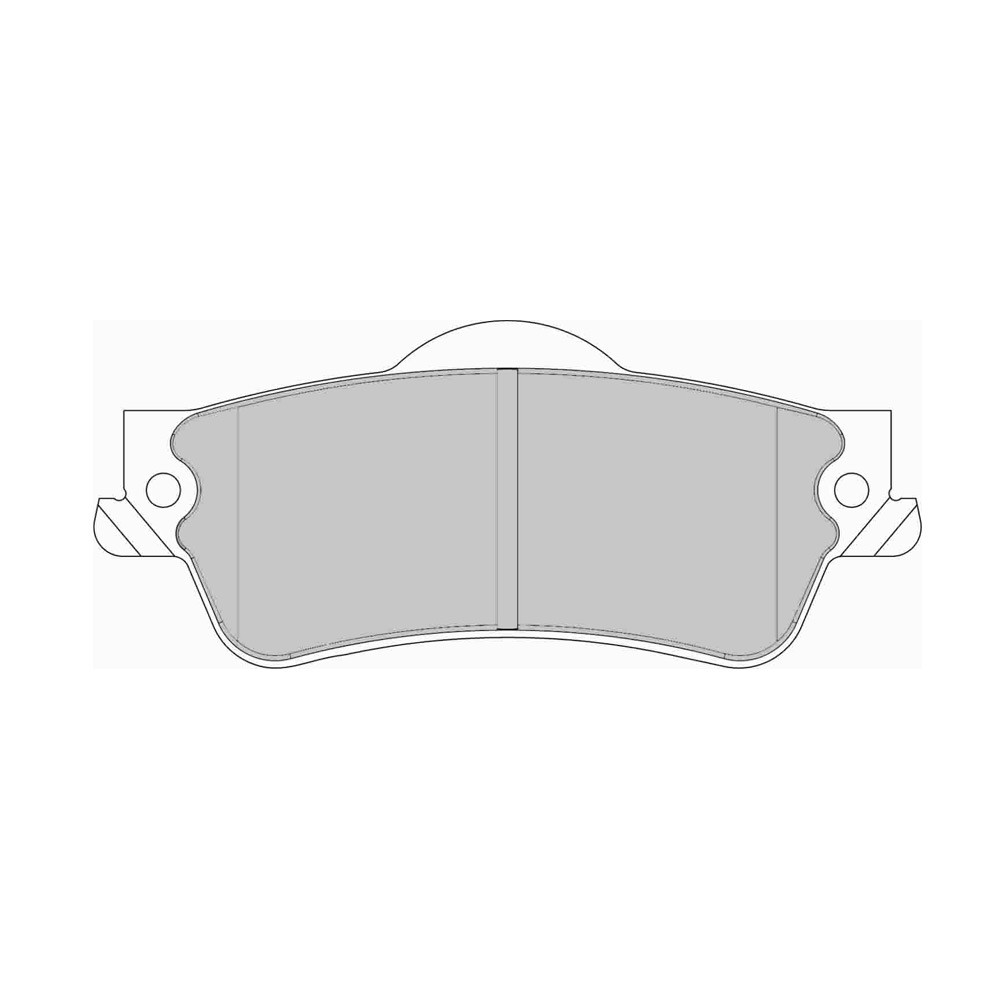 Pastiglie freno posteriori Ferodo DS Performance per HOLDEN Commodore VE 3.6 V6 , 6.0 V8 01.06 - - F-DSE6021P - FDSE6021 - 3661768791011