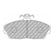 Ferodo DS Performance brake pads front for HONDA Civic 1.4 i 09.95 - 01.97 caliper AKEBONO