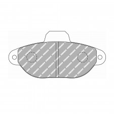 Bremsbeläge Ferodo DS Performance vorne für FIAT PUNTO 1.7 D 04.94 - 09.97 BENDIX Bremssattel
