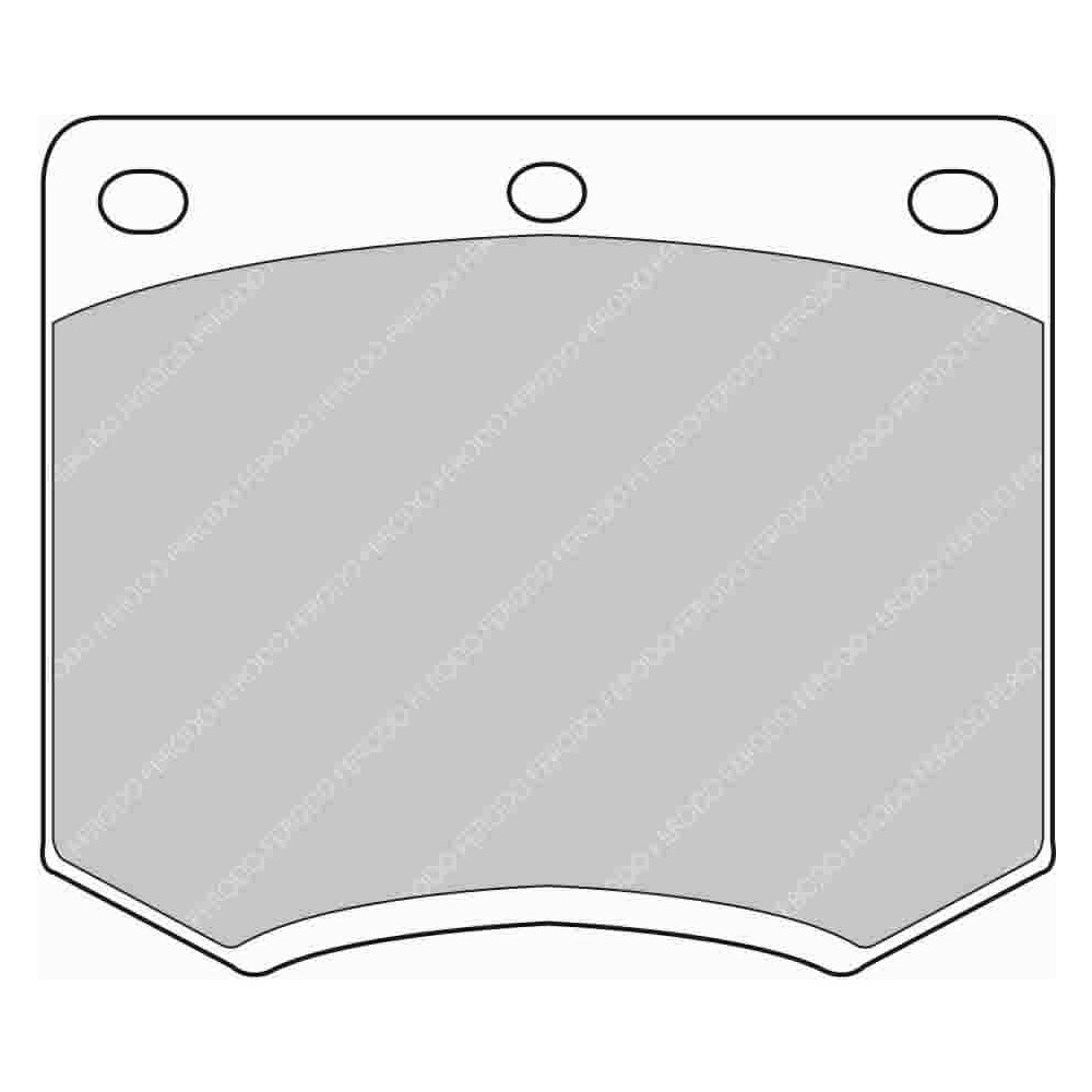 Plaquettes de frein Ferodo DS Performance avant pour FORD Capri 01. Mrz 01.78 - 06.85 étrier LUCAS/TRW - F-DS167P - FDS167 - 3661768789940