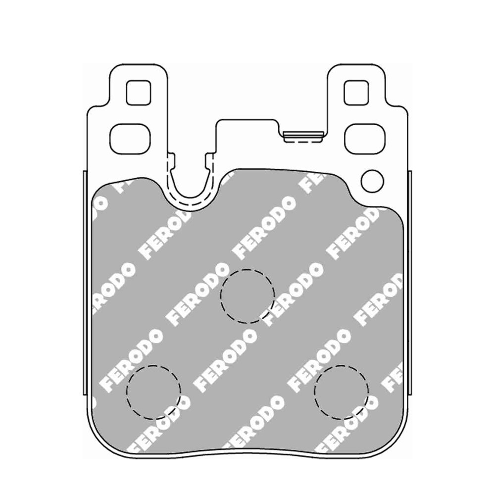Ferodo DS Performance brake pads FDS4663 DS PERF - F-DS4663P - FDS4663 - 3661768790380