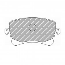 Pastiglie freno posteriori Ferodo DS Performance per AUDI A4 1.8 TFSI 11.11 - pinza LUCAS/TRW