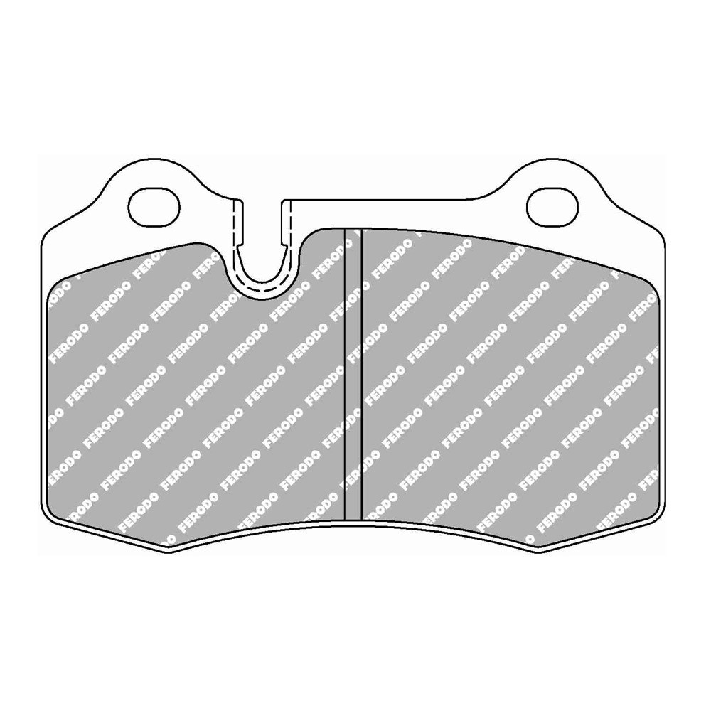 Plaquettes de frein Ferodo DS Performance arrière pour CHRYSLER 300C 6.1 SRT8 06.05 - 11.12 étrier BREMBO - F-DS1348P - FDS1348 - 3661768789612